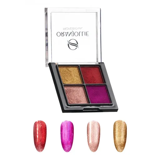 Pigment Unghii Holografic - Paleta Oranjollie 001 - W58A