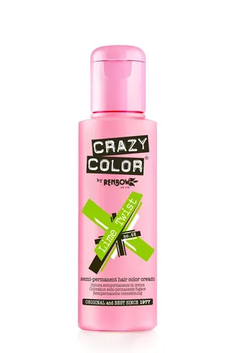 Vopsea Semipermanenta Crazy Color Lime Twist No. 68 - 100 ml
