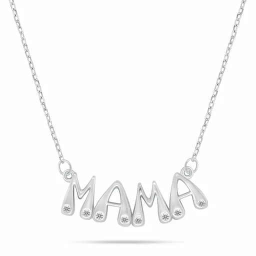 Brilio Silver Colier de argint pentru femei Mama NCL189W