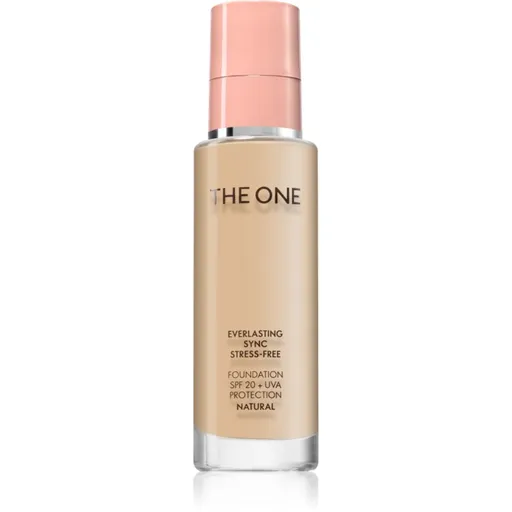 Oriflame The One Everlasting Sync Stress-Free machiaj persistent SPF 20 culoare Light Beige 30 ml