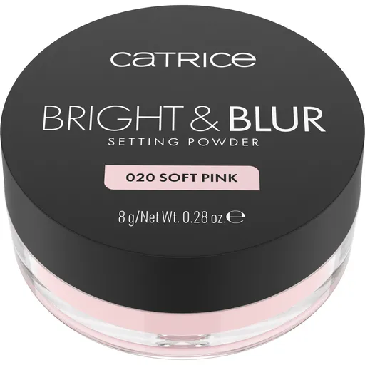 Catrice Pudră Bright & Blur (Setting Powder) 8 g 020 Soft Pink