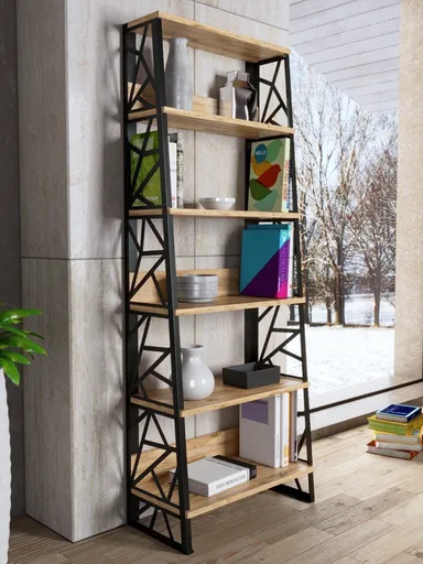 Corp biblioteca, Hanah Home, FRN-12035, 60x160x30 cm, Maro