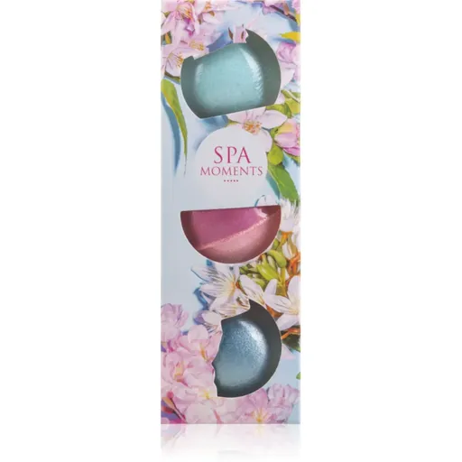 Spa Moments Fizzy Bath Bombs Shea Butter Bombe efervescente de baie unt de shea