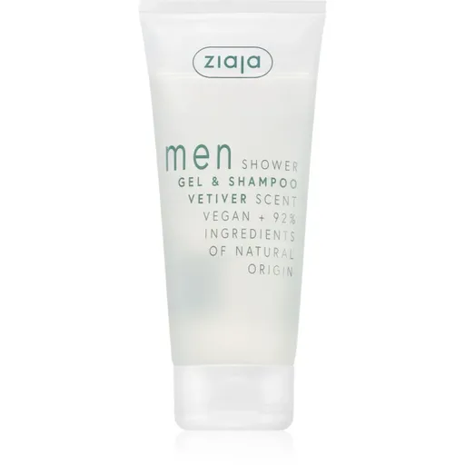 Ziaja Men 2 in 1 gel de dus si sampon pentru barbati Vetiver 200 ml
