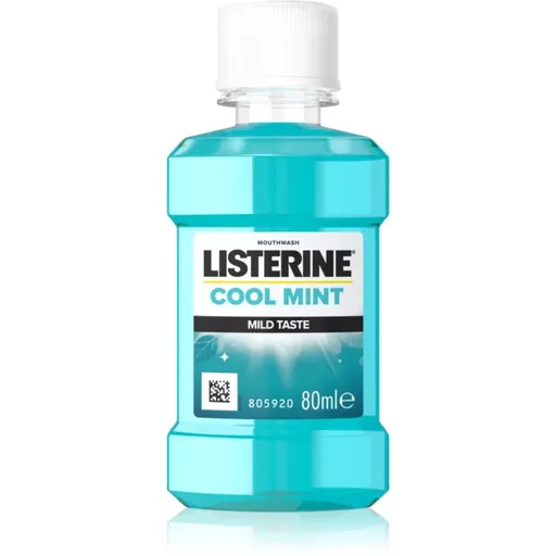 Listerine Cool Mint Mild Taste apă de gură fară alcool aroma Cool Mint 80 ml