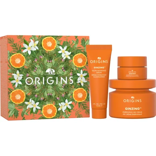Origins The Glow Boosting Collection Ginzing Set set cadou pentru o piele mai luminoasa