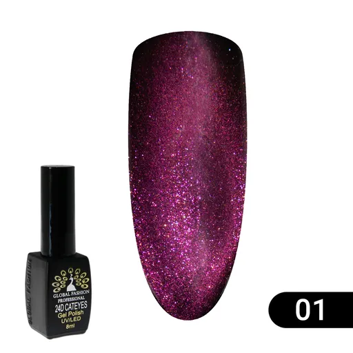 Oja Semipermanenta 24D 2020 Cat Eye 8ml, 01, TPO Free