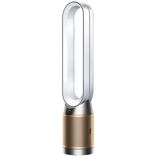 Purificator si racitor de aer Dyson PC2 De-NOx TP12 Wh/Gd, 40W, 40 m², 10 viteze, Oscilatie, HEPA, MyDyson™, Wi-Fi, LCD, Control vocal, Mod automat, A
