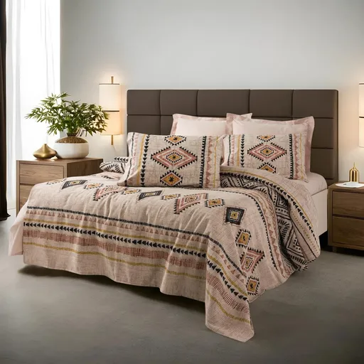 Cuvertura matlasata dubla, L'essentiel Maison, Felix, Caramiziu