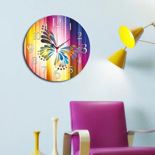 Ceas de perete, Ms-06, ø40 cm, Multicolor