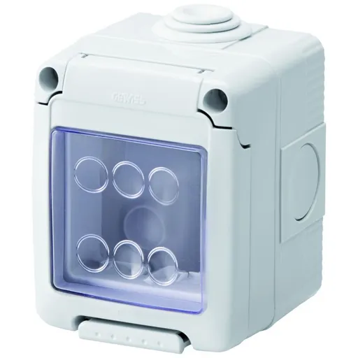 Doza aplicata 2 module IP 55 Gewiss System GW27042