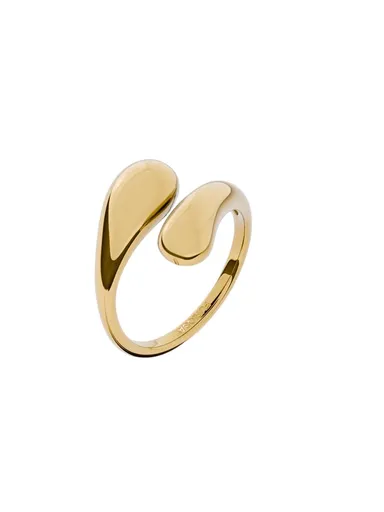 Furiosa Inel la modă placat cu aur Lush SR-LUSH-G 56 mm