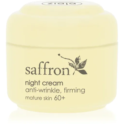 Ziaja Saffron Cremă de noapte intensă pentru riduri 60+ 50 ml