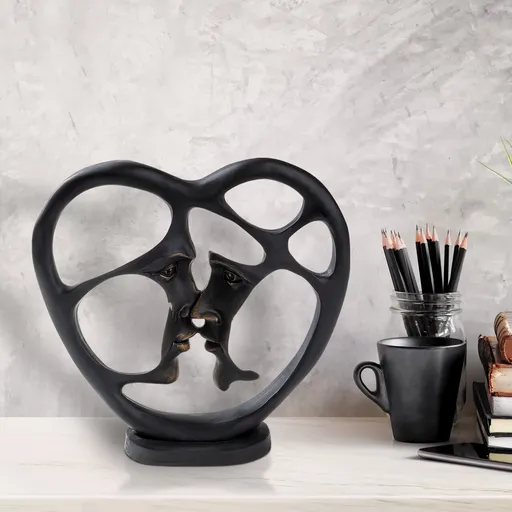 Decoratiune, Love v2, 25x10x26 cm, Poliester, Multicolor