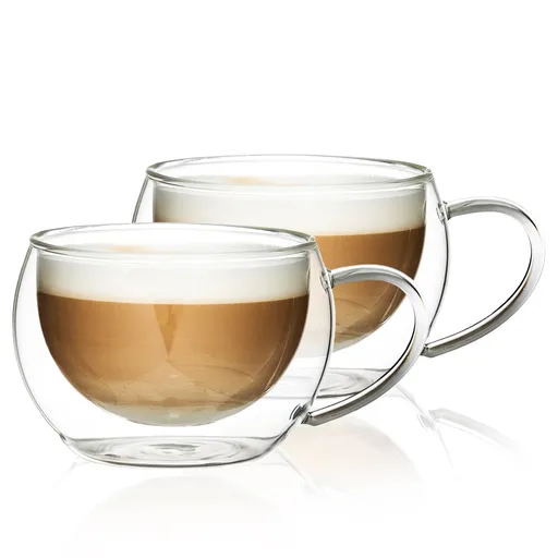 Pahare termo pentru cappuccino 4Home Hot&Cool 280 ml, 2 buc.