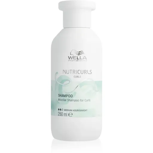 Wella Professionals Nutricurls Curls șampon micelar delicat pentru păr creț 250 ml