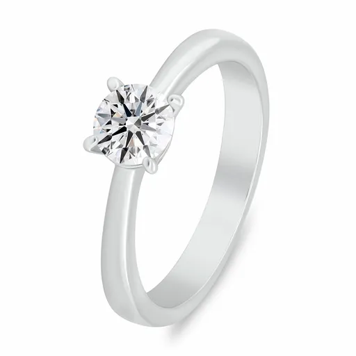 Brilio Silver Inel de logodnă din argint cu zirconiu cubic RI157W 52 mm