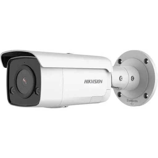 Camera IP AcuSense Hikvision DS-2CD2T46G2-ISU/SL, 4MP, lentila 2.8mm, IR 60m, DarkFighter, lumina stroboscopica, microfon, difuzor, PoE, IP67