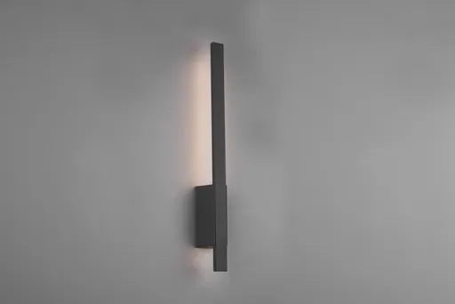 Aplica de perete pentru exterior Tawa, TRIO, 5x6.5x50 cm, 7.5W, 1x SMD, aluminiu, antracit