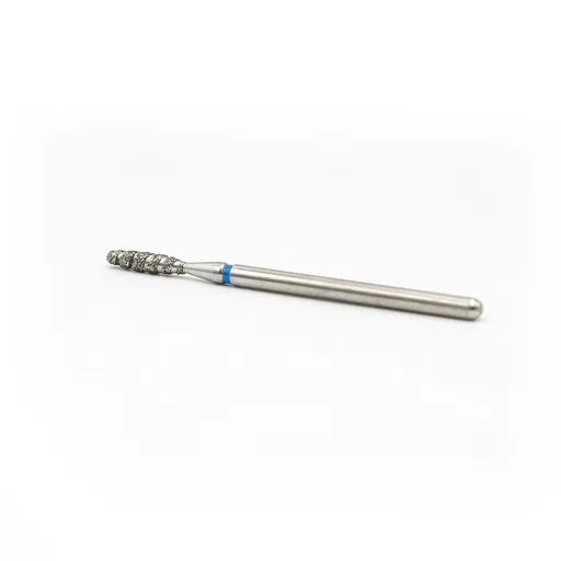 Bit Diamantat Cuticula, Flacara, Albastru, 244-025LXB