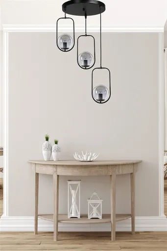 Lustra, Opviq, 846STL2882, Negru