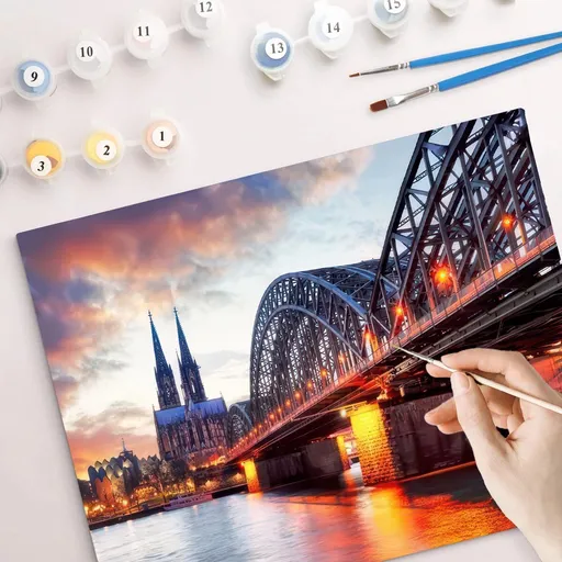 Pictură după numere - Catedrala din Köln