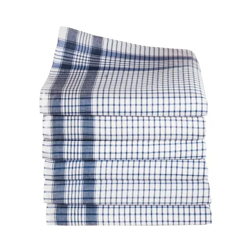 Set de 12 batiste în carouri