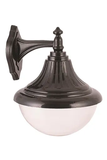 Lampa de exterior, Opviq, 685AVN1355, Alb/Negru