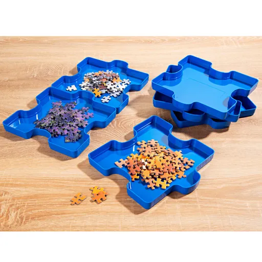6 compartimente pentru sortarea puzzle-urilor