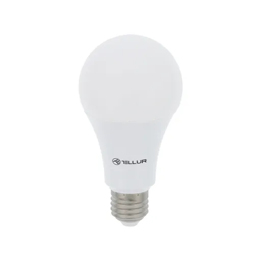 Bec Tellur WiFi Smart RGB E27 10 W, albă caldă