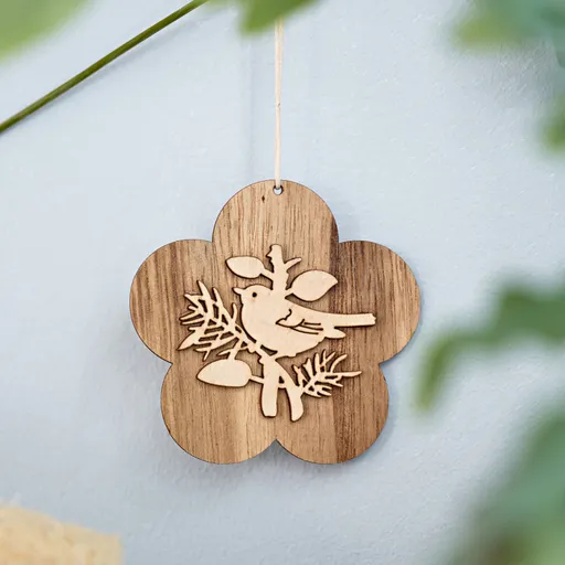 Decorațiune din lemn "Floare"