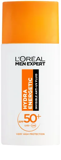 L'Oréal Paris Fluid hidratant SPF 50+ Men Expert Hydra Energetic (Invisible Anti-UV Fluid) 50 ml