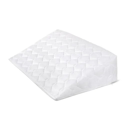 Bellatex Pernă pentru cap cu cusătură, albă, 80 x50 x 20 cm