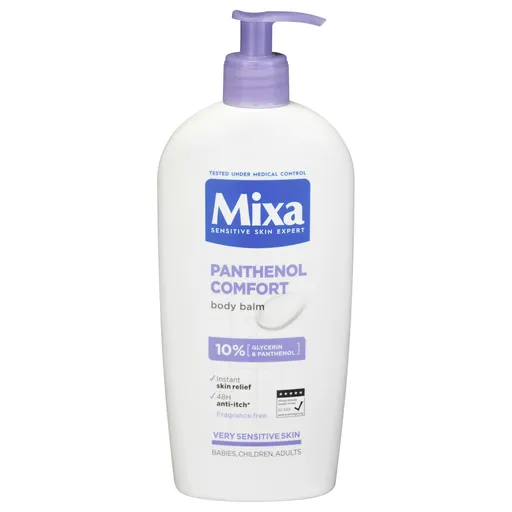 Mixa Lapte calmant pentru pielea uscată și sensibilă Panthenol Comfort (Body Balm) 400 ml
