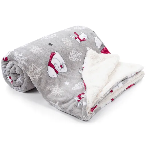 Pătură imitație blăniță 4Home Arctic Snuggles, 150 x 200 cm