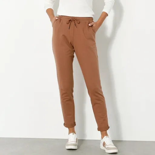 Pantaloni de jogging Molton cu talie elastică