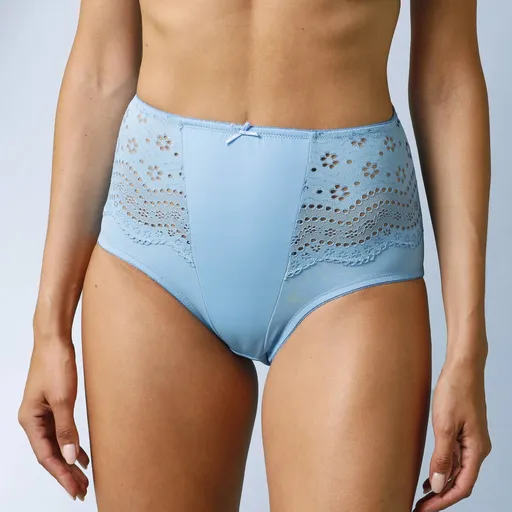 Set de 2 chiloți maxi din microfibră cu talie înaltă Osilio