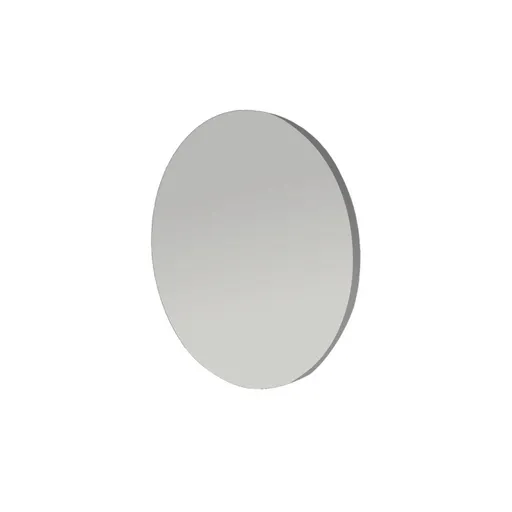 Oglinda decorativa, Hanah Home, Oneas, 70x70x2.2 cm, Gri închis / Argintiu