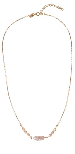 Alisia Colier elegant, placat cu aur, cu perle naturale AL5110.01.000