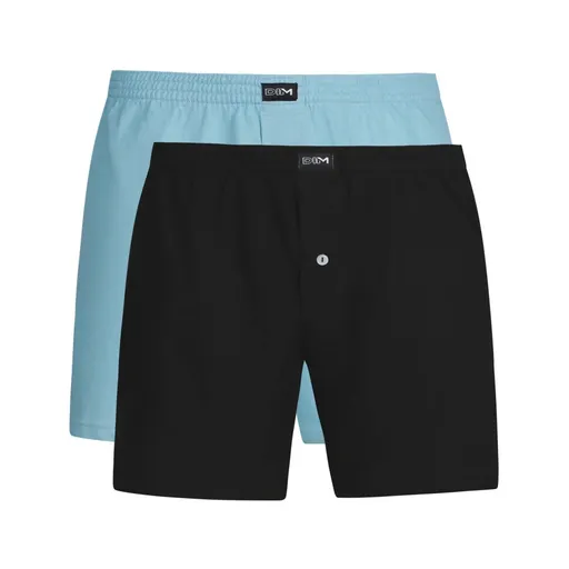 Set de 2 pantaloni scurți uni