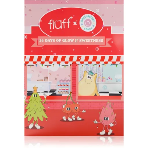 Fluff Christmas Glow Advent Calendar Calendar de Crăciun
