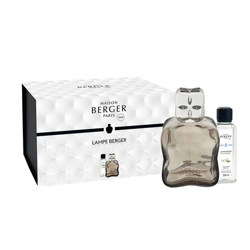 Maison Berger Paris Set cadou de lampă catalitică Cosy Brown + reumplere Cozy Musk 250 ml
