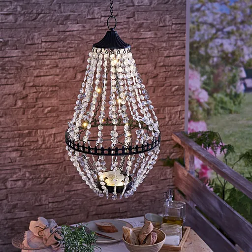 Candelabru LED de exterior Crystal