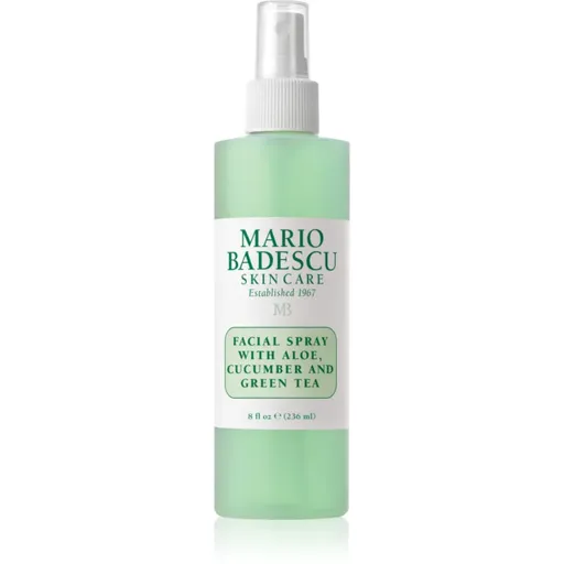 Mario Badescu Facial Spray with Aloe, Cucumber and Green Tea apă de față revigorantă pentru ten obosit 236 ml