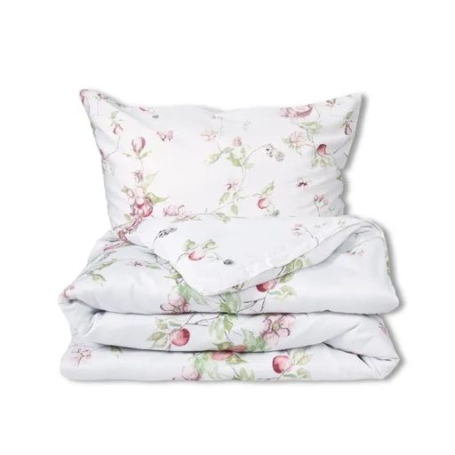 Lenjerie de pat Matex Satin Floare de măr , 140 x 200 cm, 70 x 90 cm
