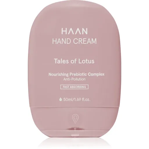 HAAN Hand Care Hand Cream crema de maini cu absorbtie rapida cu probiotice Tales of Lotus 50 ml