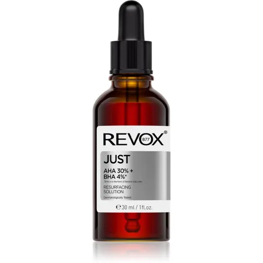 Revox B77 JUST AHA 30% + BHA 4% ser exfoliant de netezire pentru definirea pielii 30 ml