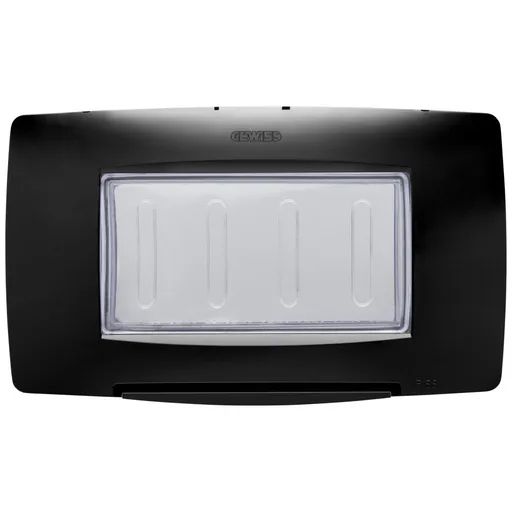 Rama de etansare 4 module IP55 Gewiss Chorus GW16704TNN, negru