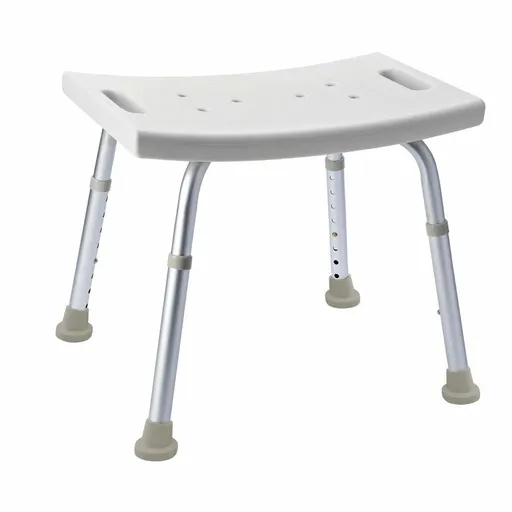 SAPHO A00601101 Scaun pentru persoane cu handicap,înălțime reglabilă, alb