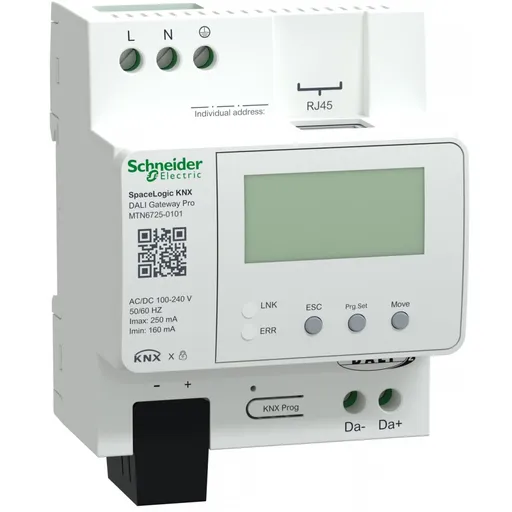 Interfata DALI KNX Pro 2.0 Schneider MTN6725-0101